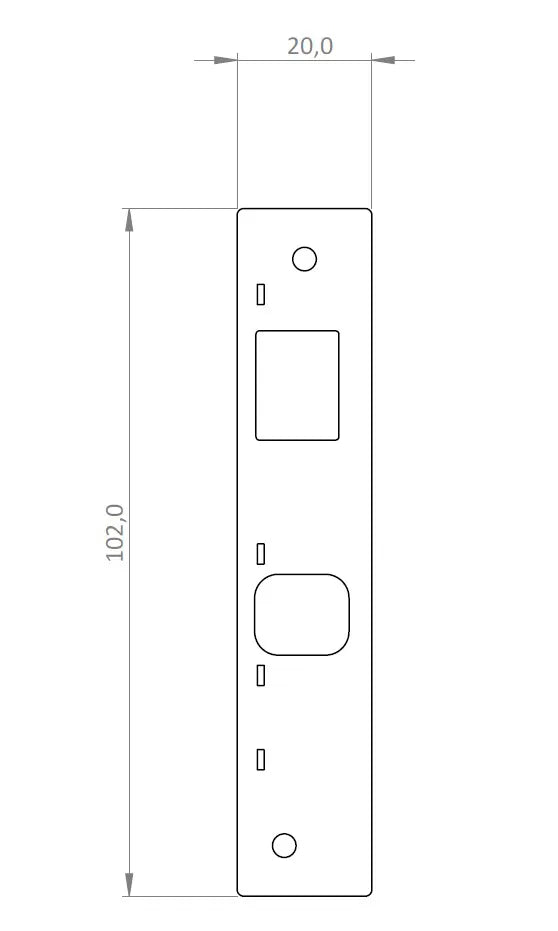 ATX Bracket for Arcus 100/1000BASE-T1 H-MTD