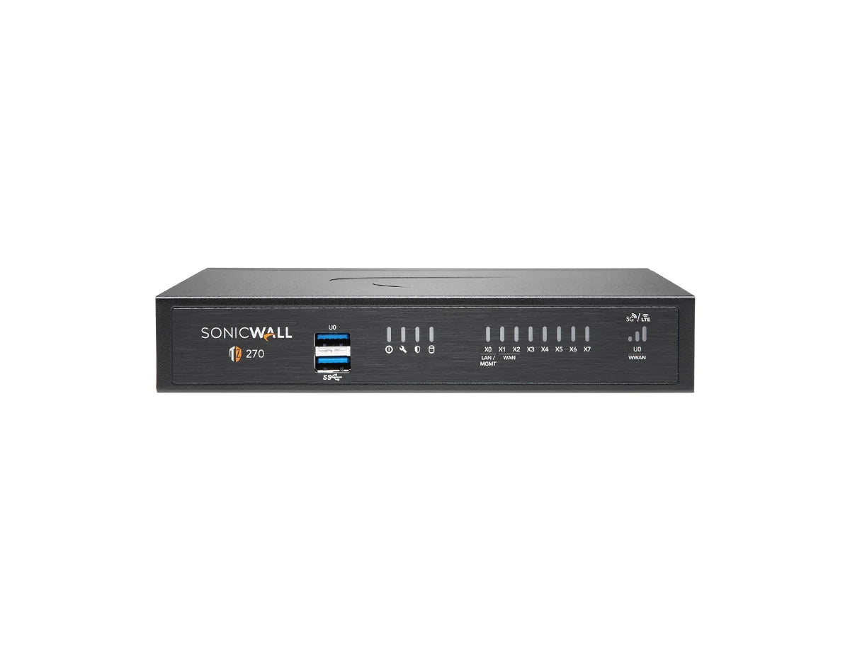 SonicWall TZ270 Appliance Only Firewall (02-SSC-2821)