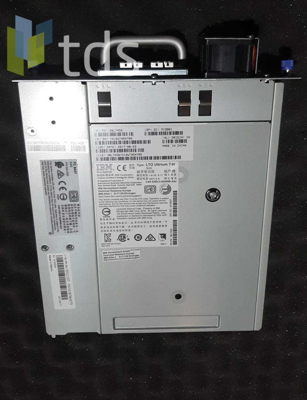 IBM 00VJ127 LTO7 SAS Module - Rear View | Alo Tech Solutions