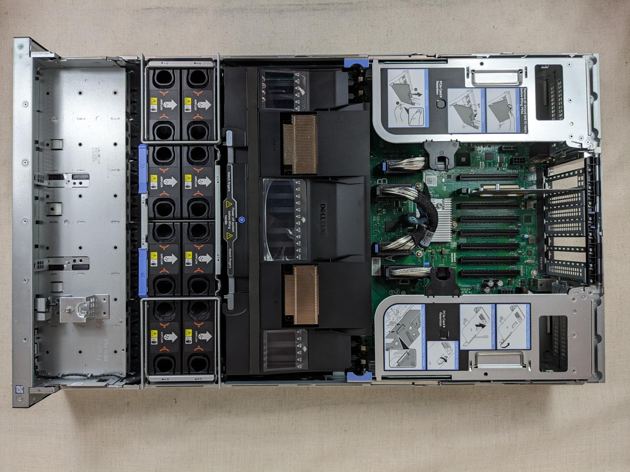 Dell PowerEdge R940 3U Server - 4x 24C Platinum 8260 2.4GHz, 512GB, 2x 240GB M.2