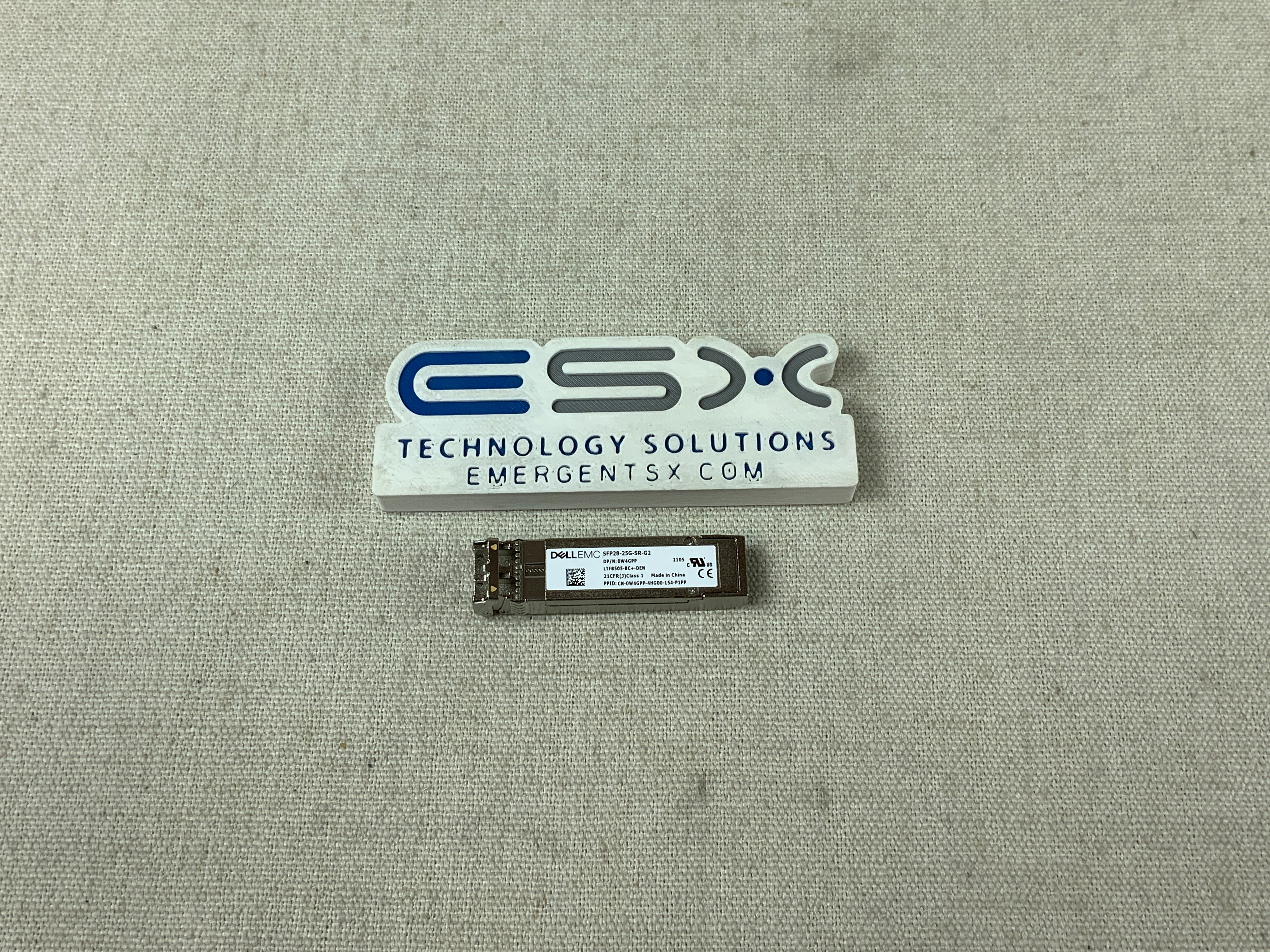 Dell W4GPP SFP28-25G-SR-G2 25G SFP28 Transceiver Module