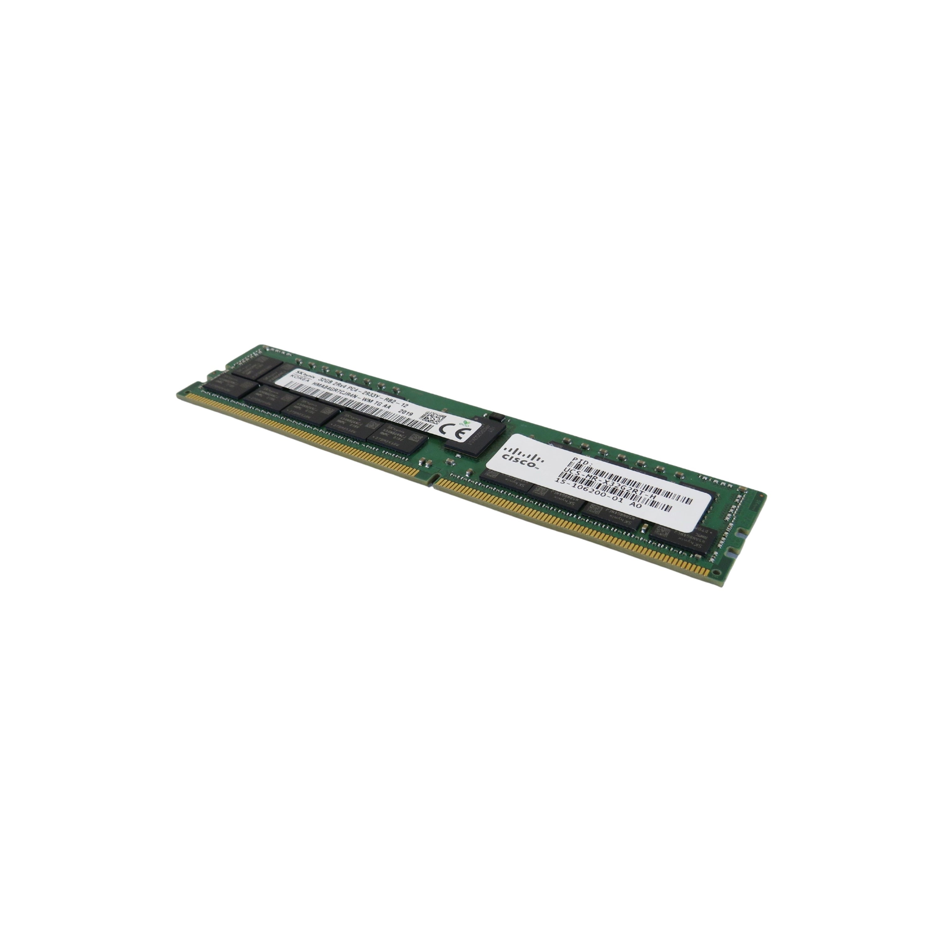 Cisco UCS-MR-X32G2RT-H 15-106200-01 32GB 2Rx4 PC4-2933 DDR4 Server Memory (Refurbished)