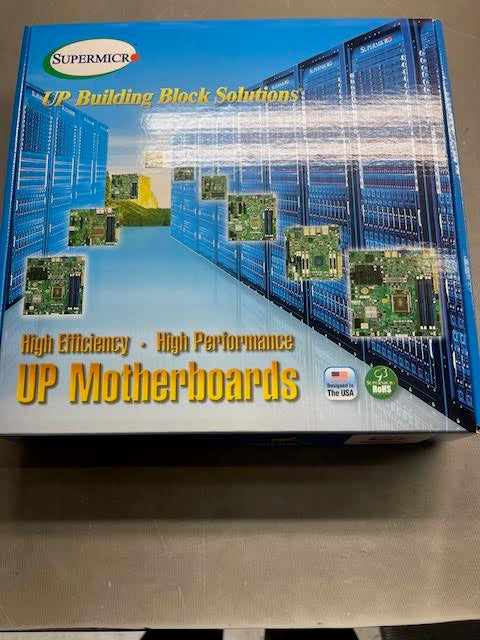 Supermicro X12SCQ Intel Q470E Socket LGA 1200 uATX Server Motherboard Retail Box