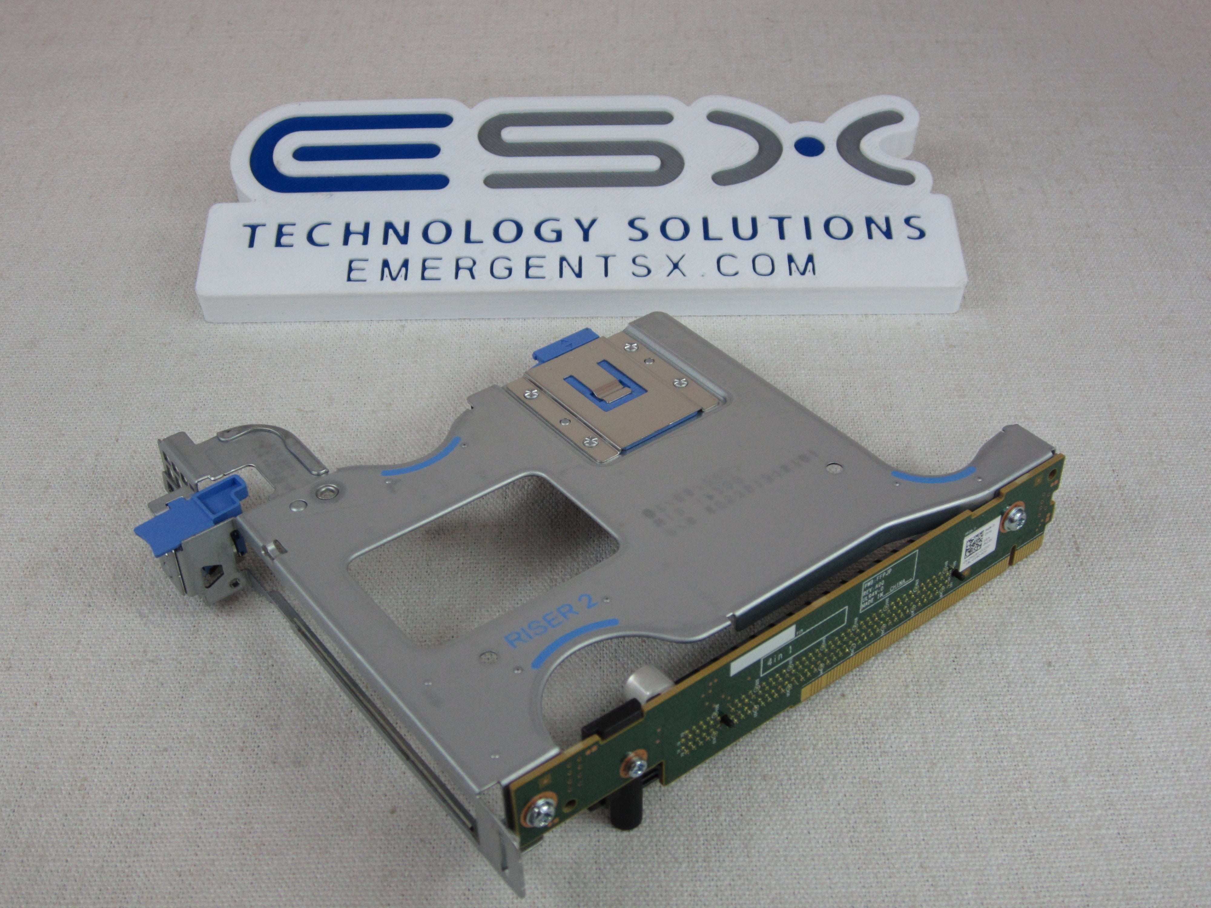 Dell RGJ6V Riser Card 2B Assembly (1 x16 FH PCIe) for PowerEdge R640