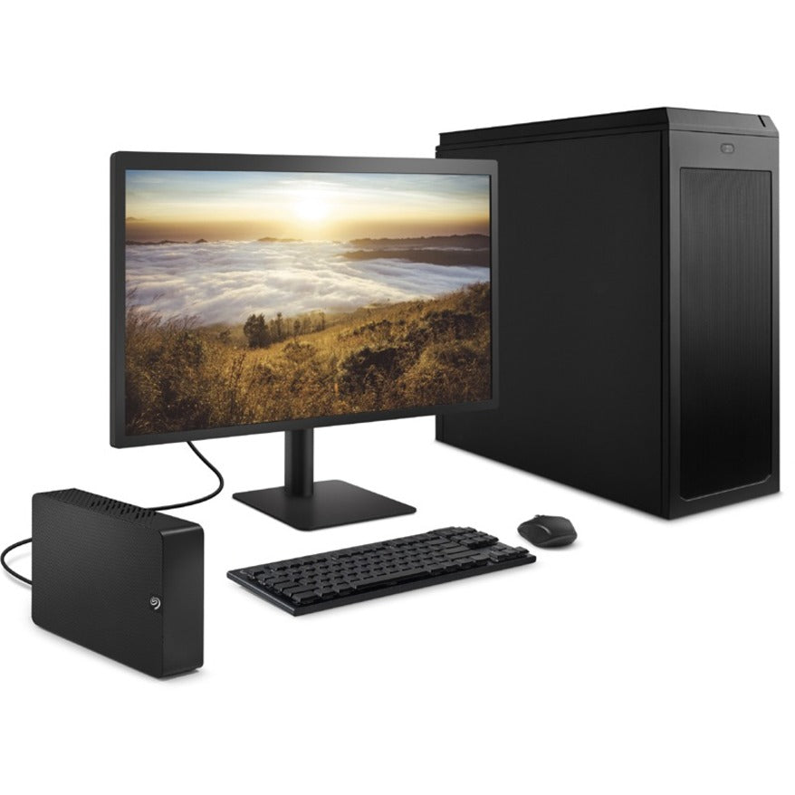 Seagate Expansion STKP10000400 10 TB Desktop Hard Drive - 3.5" External - Black
