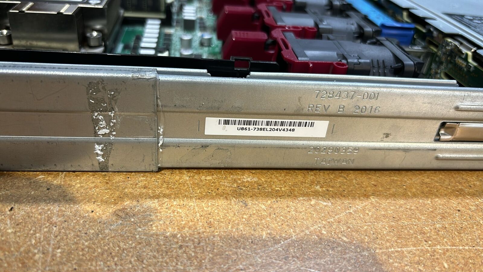 HPE 728437-001 Rail Kit 1U Gen9 Rail Kit