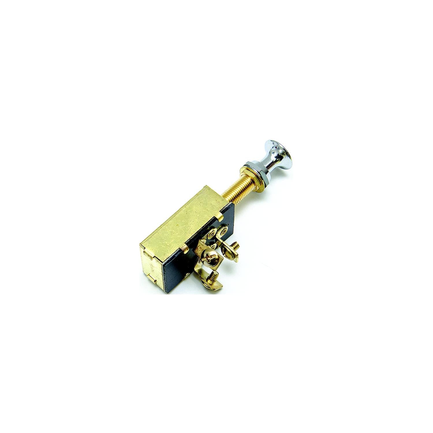 Sierra MP39580 On/Off/On SPDT 3 Screw Terminal Heavy Duty Push Pull Switch