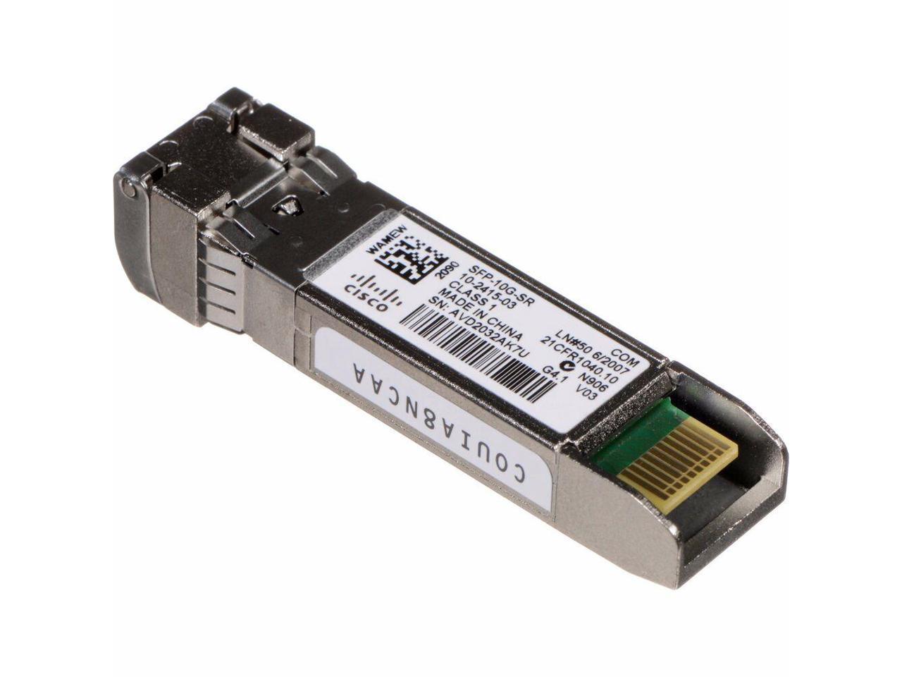 Cisco SFP-10G-SR 10GBASE-SR SFP+ transceiver module LC/PC multi-mode