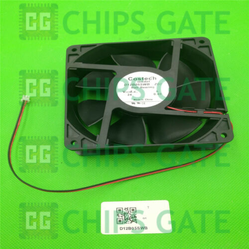 Costech D12B05SWB ZOO DC24V 0.40A fan 120*120*38mm