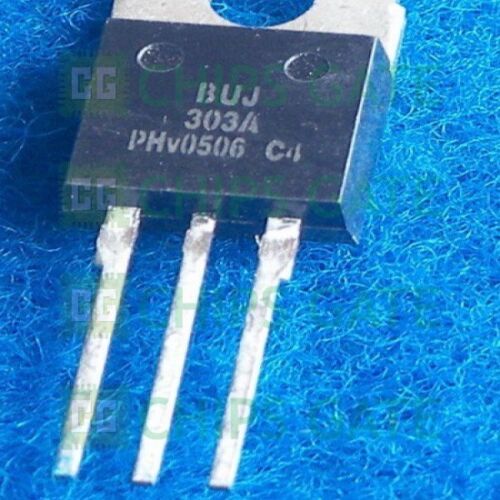 3PCS BUJ303A,127 TRANS NPN 1000V 5A TO220AB BUJ303A 303 BUJ303