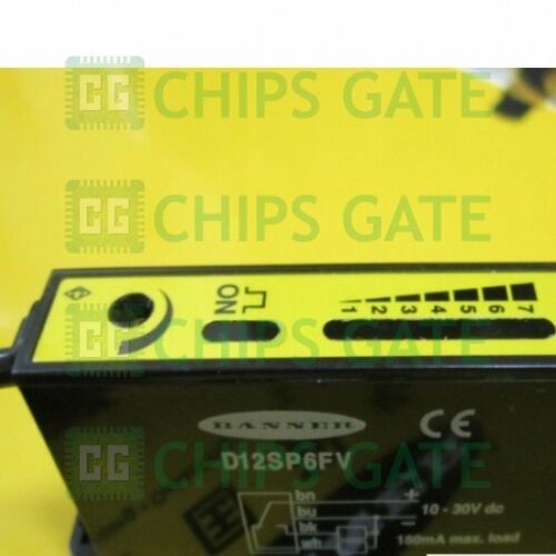 BANNER Sensor D12SP6FV