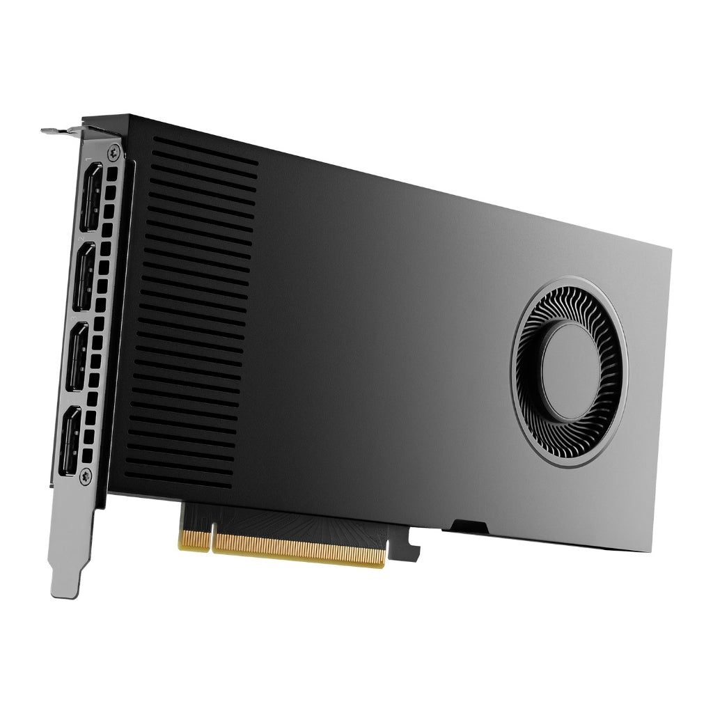 20GB PNY NVIDIA RTX 4000 ADA, 6144 CUDA, 192 Tensor, 48 RT Cores, GDDR6 ECC, 26.7 TFLOPS SP, DP1.4a