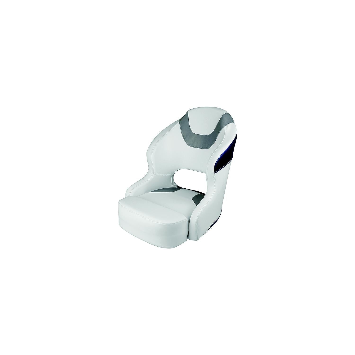 Wise Seats 3314-1773 Wise Baja Series Bucket Seat, Brite White / Grey / Round Midnight
