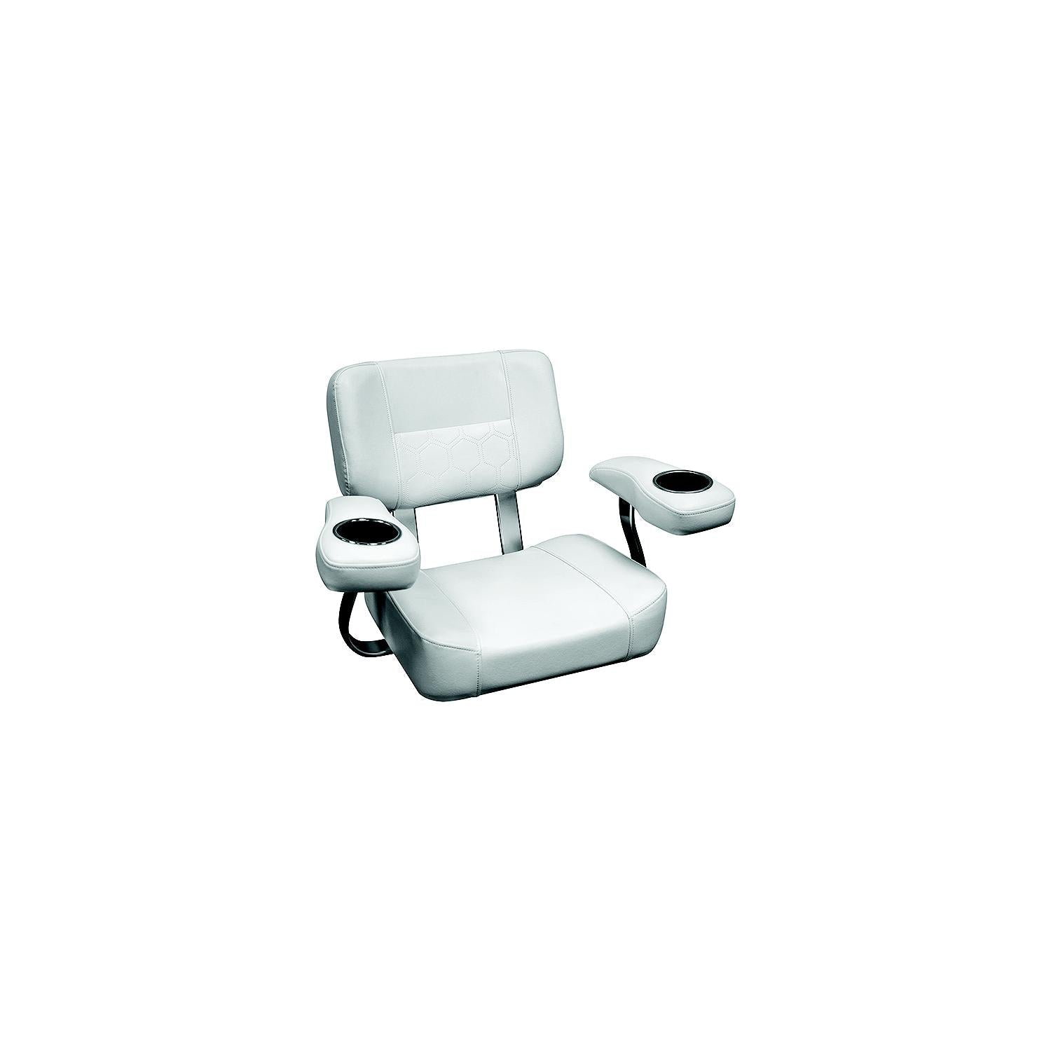 Wise Seats 3366-784 Wise Pro Series Offshore Helm Chair, Arctic Ice White