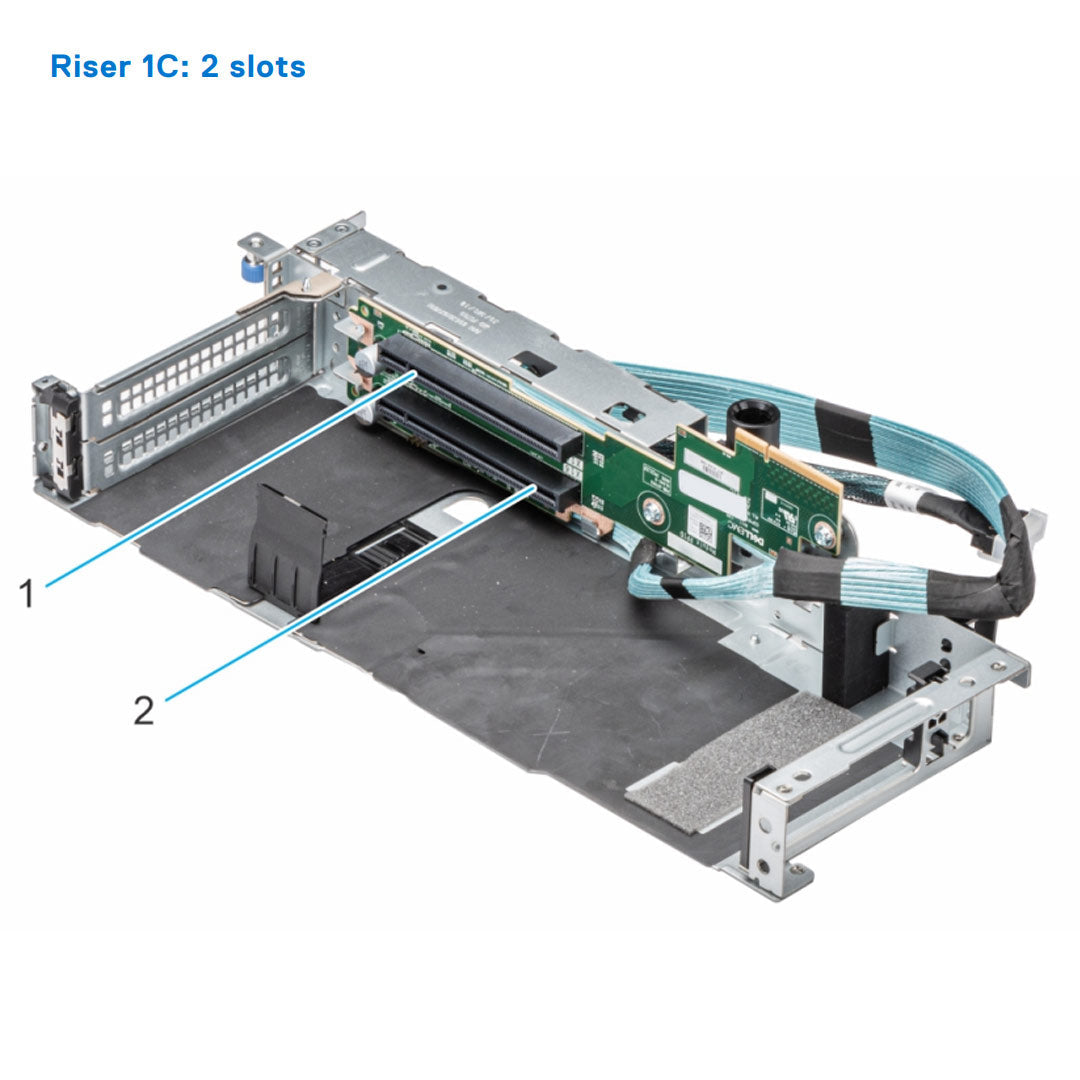 XDYMY — Riser 1C: 2 Slot | Dell PowerEdge R750