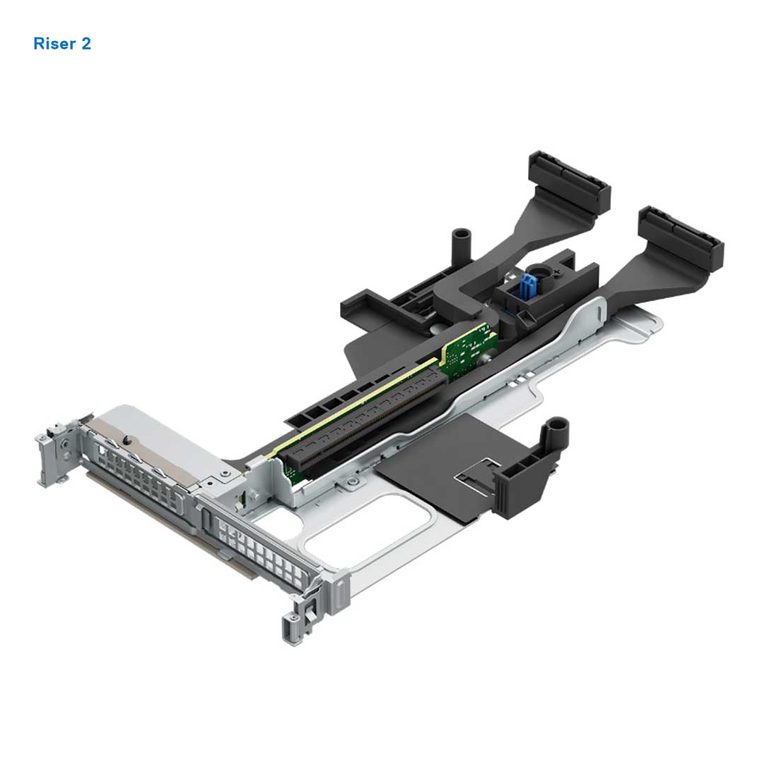 Dell PowerEdge 1U (G16) Riser 2 2x16 (R2) Slot 3, 6