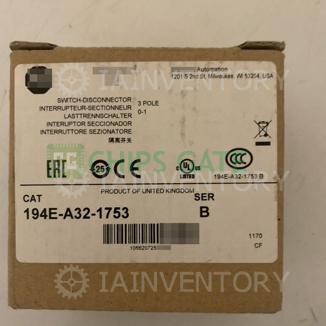 194E-A32-1753 Allen-Bradley