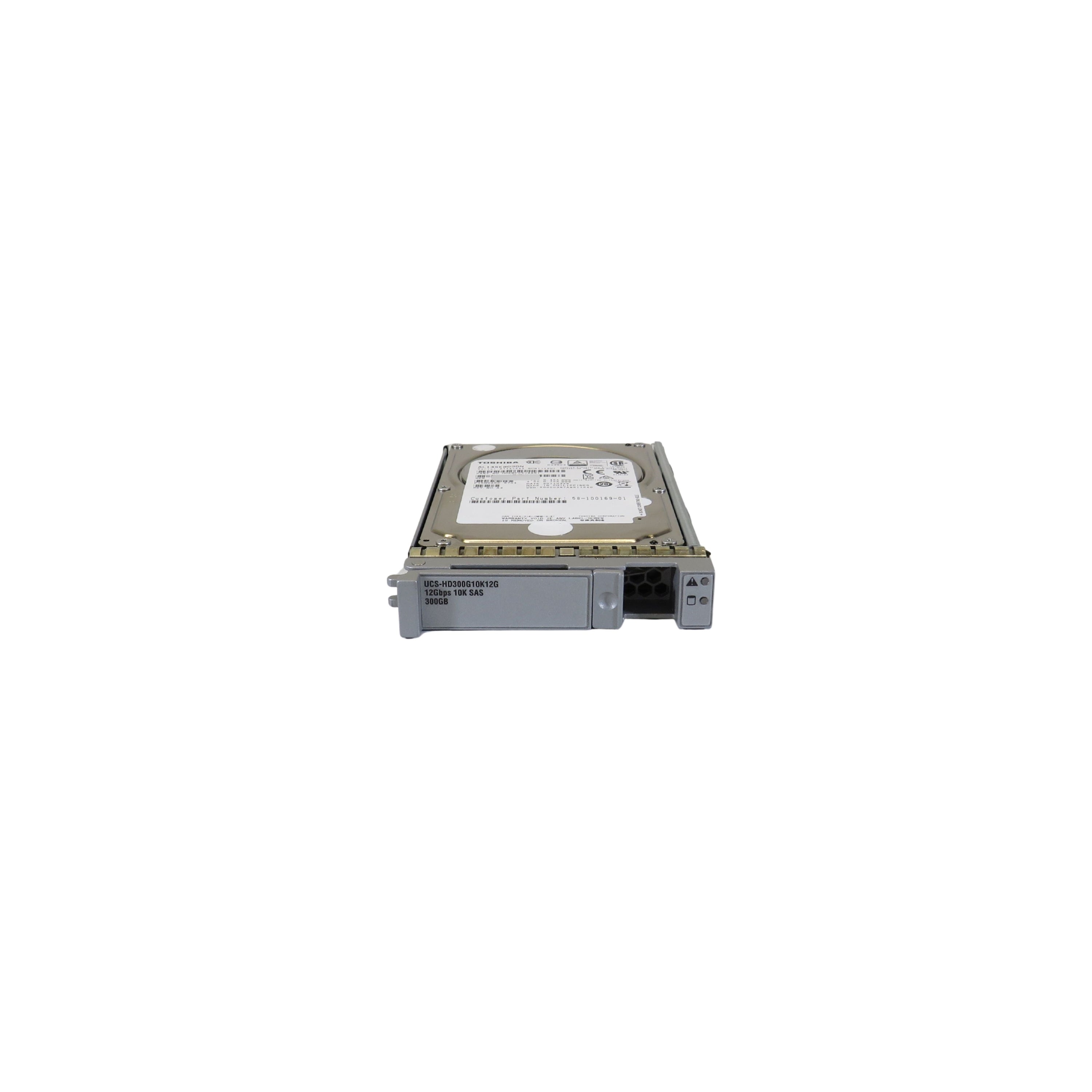 Cisco UCS-HD300G10K12G 300GB 10K RPM 2.5" SAS 12Gbps HDD Hard Drive (Refurbished)