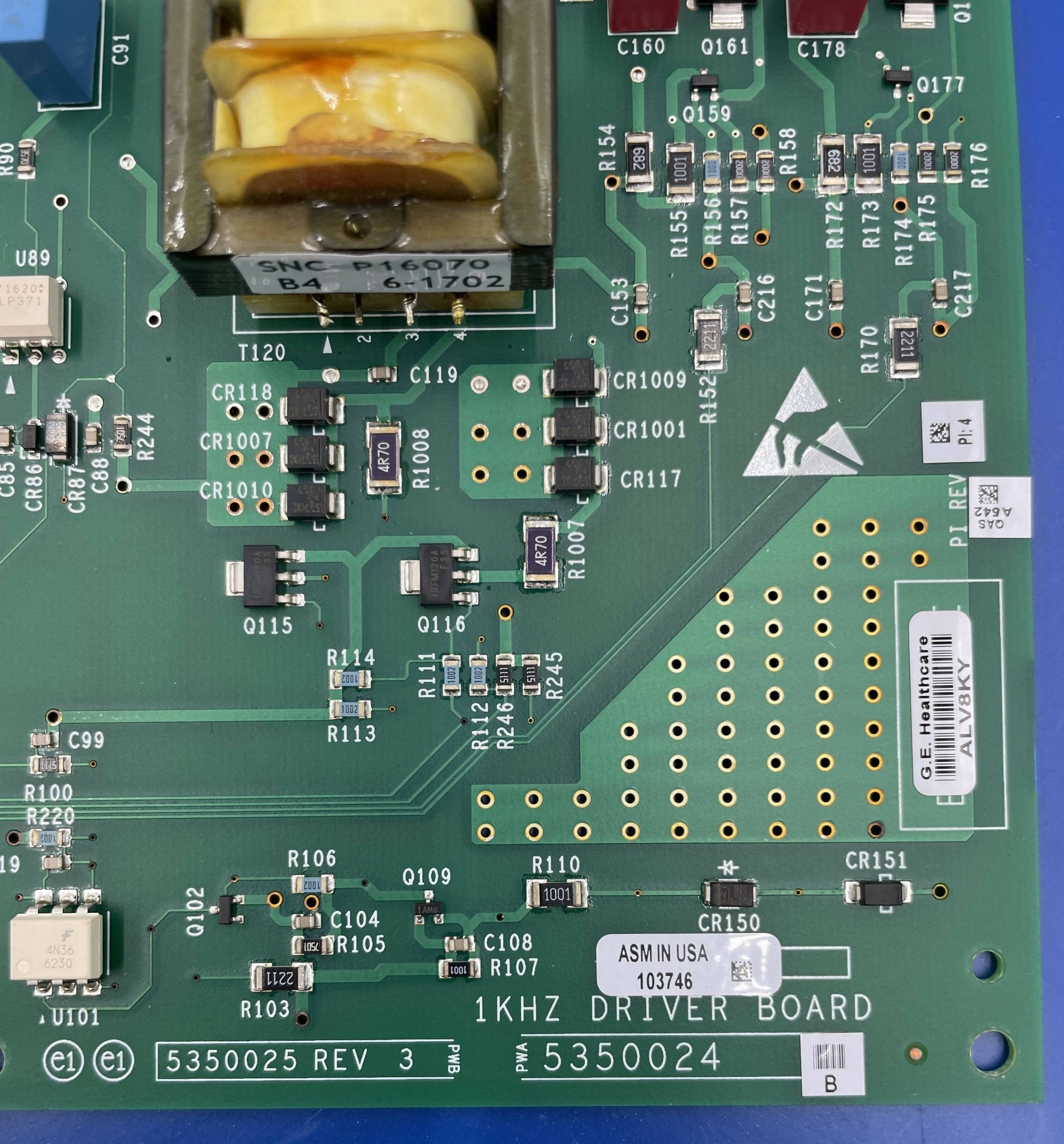 1KHZ DRIVER BOARD (5350024/46-232838G1/46-264984/46-288764G1 GE