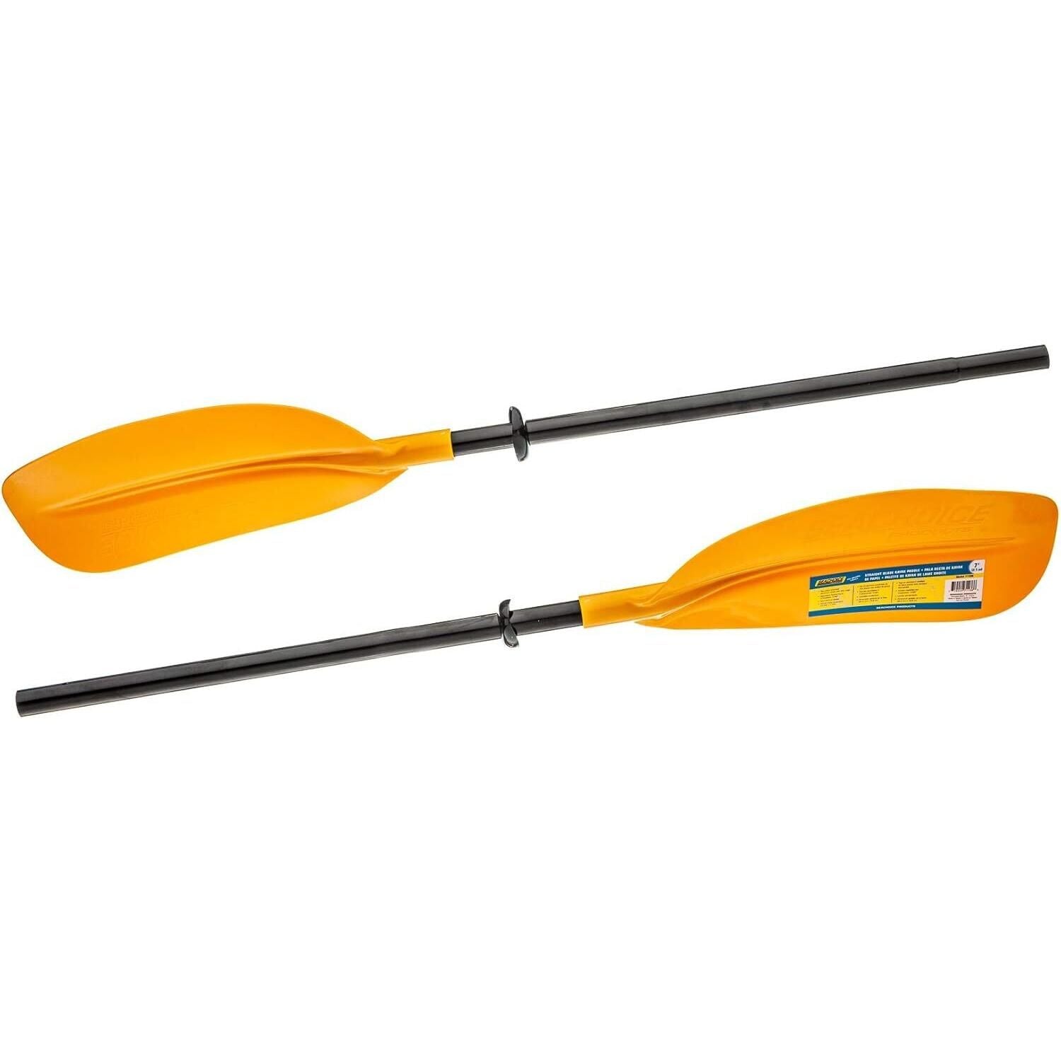 Seachoice 71138 2-Piece Straight-Blade Kayak Paddle, 7'