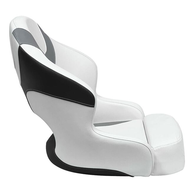 Wise Seats 3314-1782 Wise Baja Series Bucket Seat, Brite White / Grey / Black