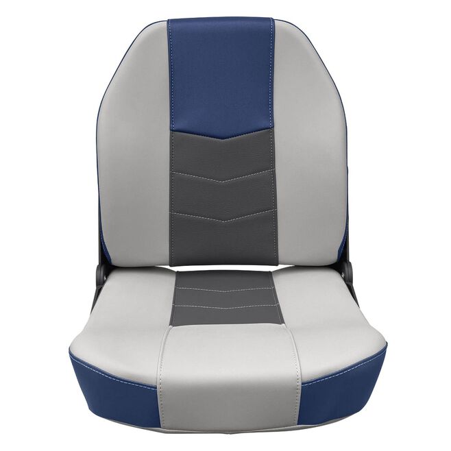 Wise Seats 3340-1789 Wise Quantum Series Fold Down Seat, Mariner Blue / Charcoal / Marble