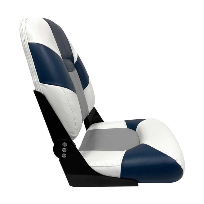 Wise Seats 1461-1773 Wise Baja Series High Back Seat, Brite White/Gray/Midnight