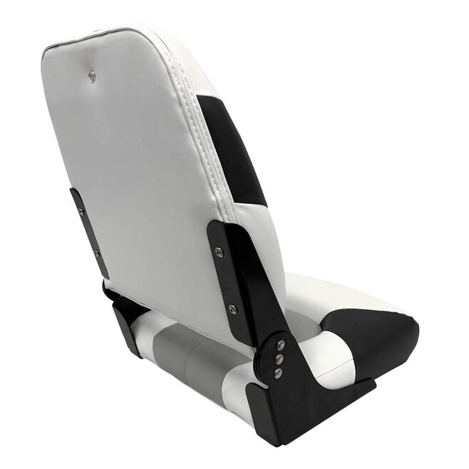 Wise Seats 1461-1782 Wise Baja Series High Back Seat, Brite White/Gray/Black