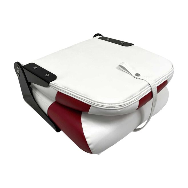 Wise Seats 1461-1774 Wise Baja Series High Back Seat, Brite White/Gray/Dark Red