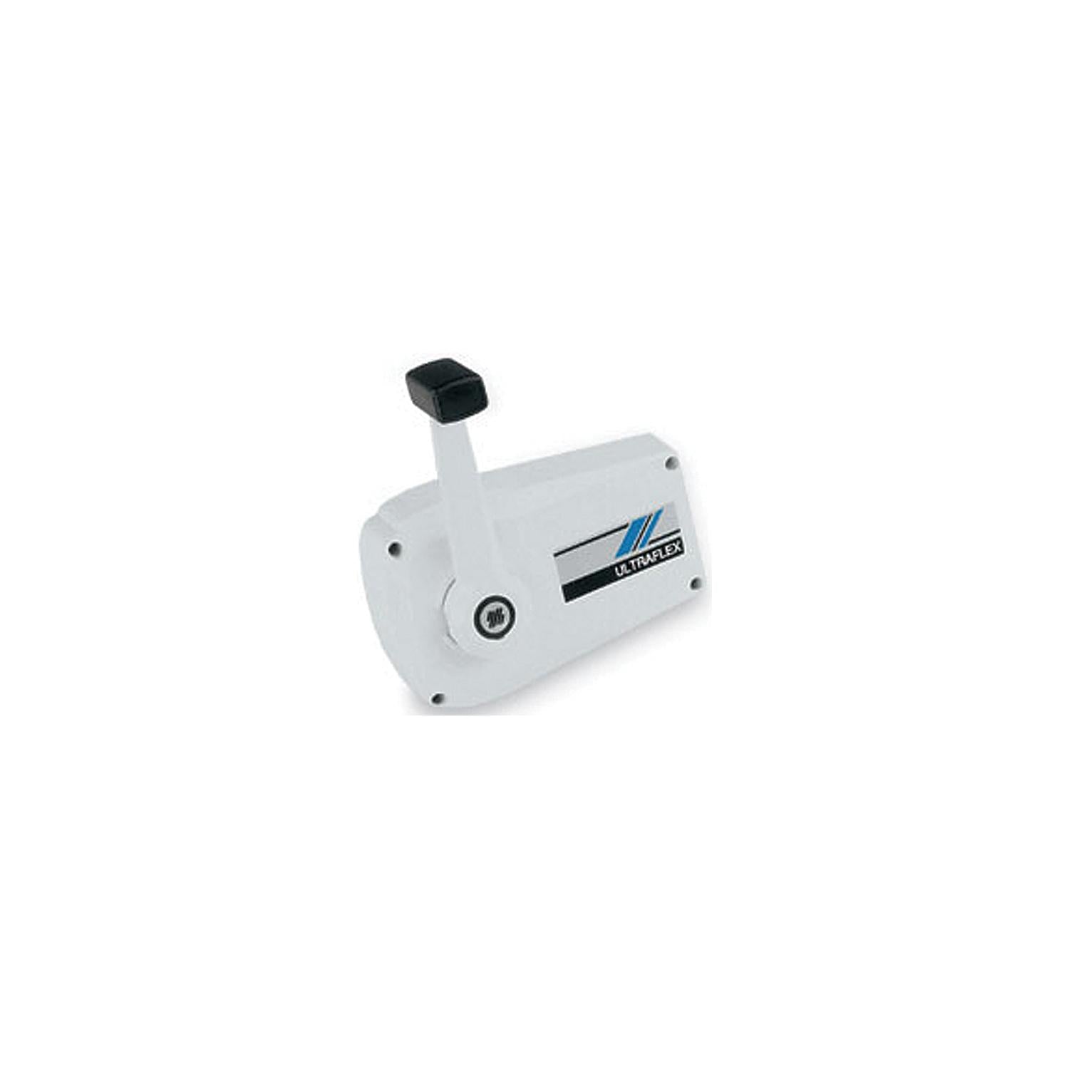 Uflex B89 Control Box/Single Lvr/Side Mt/Wh