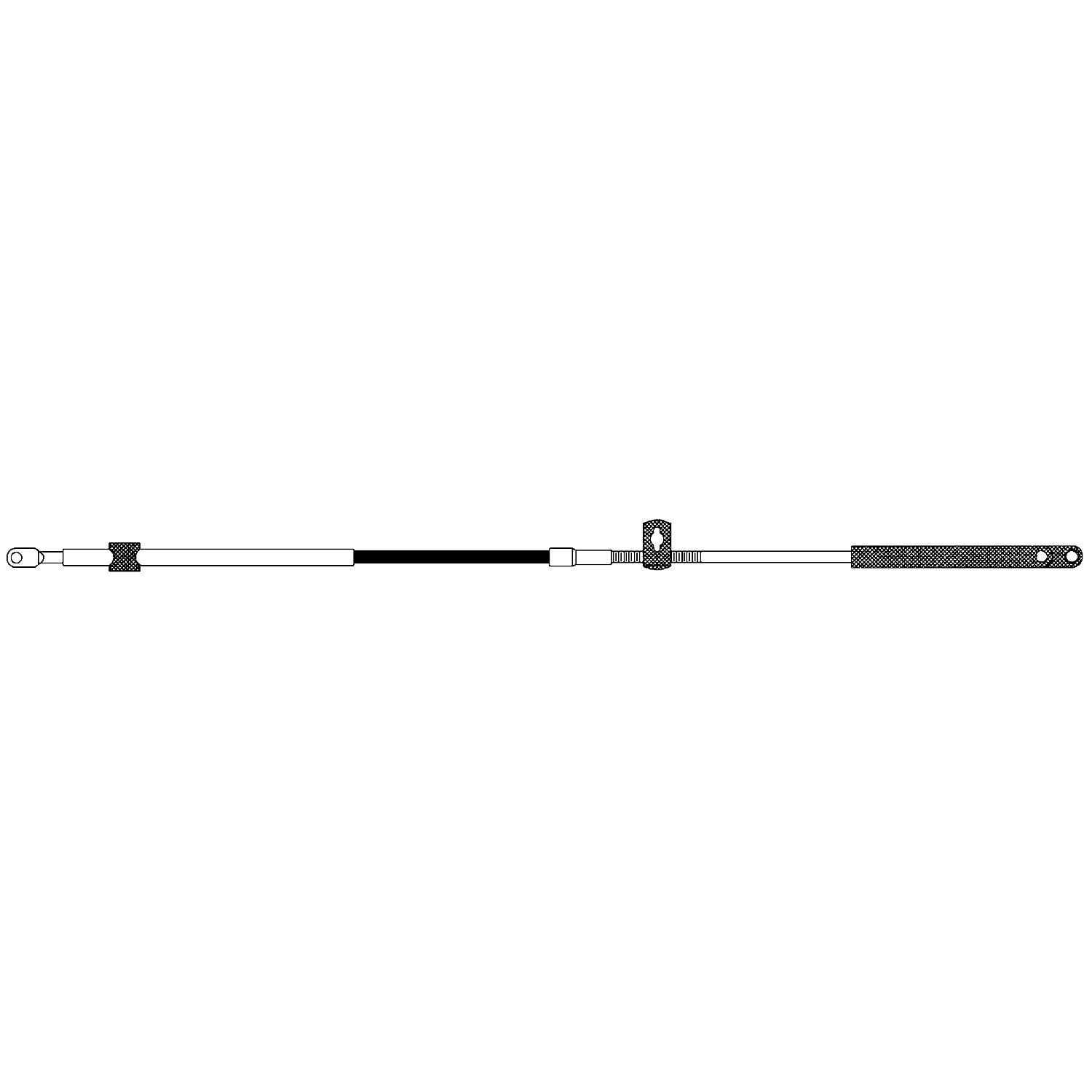 Uflex C5X21 UFLEX C5 Mercury/MerCruiser Engine Control Cable