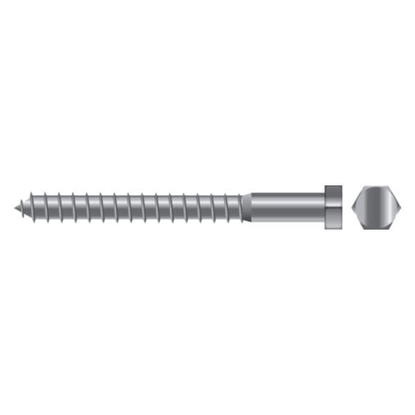 Seachoice SC1293 Lag Screw, 1/2 x 5"