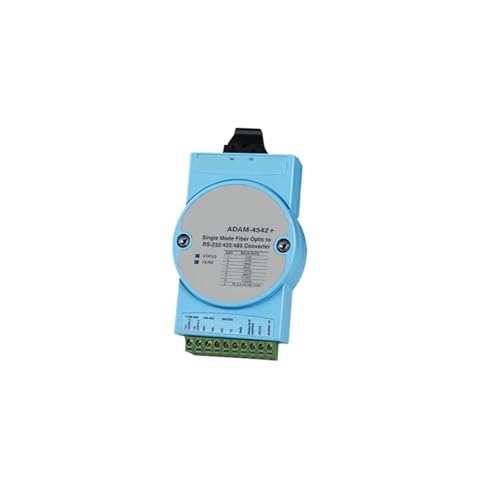 ADAM-4542+ Industrial Single-Mode Fiber Optic to RS-232/422/485 Converter