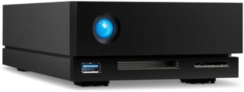 LaCie d2 Professional 14TB External Hard Drive Desktop HDD – Thunderbolt 3 USB-C USB 3.0, 7200 RPM Enterprise Class Drives, for Mac and PC Desktop, 1 Month Adobe CC (STHA14000800