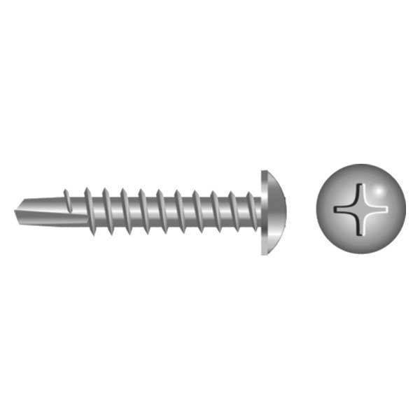 Seachoice SC7194 Phillips Self Drilling Screw Pan Head #8 x 3/4"