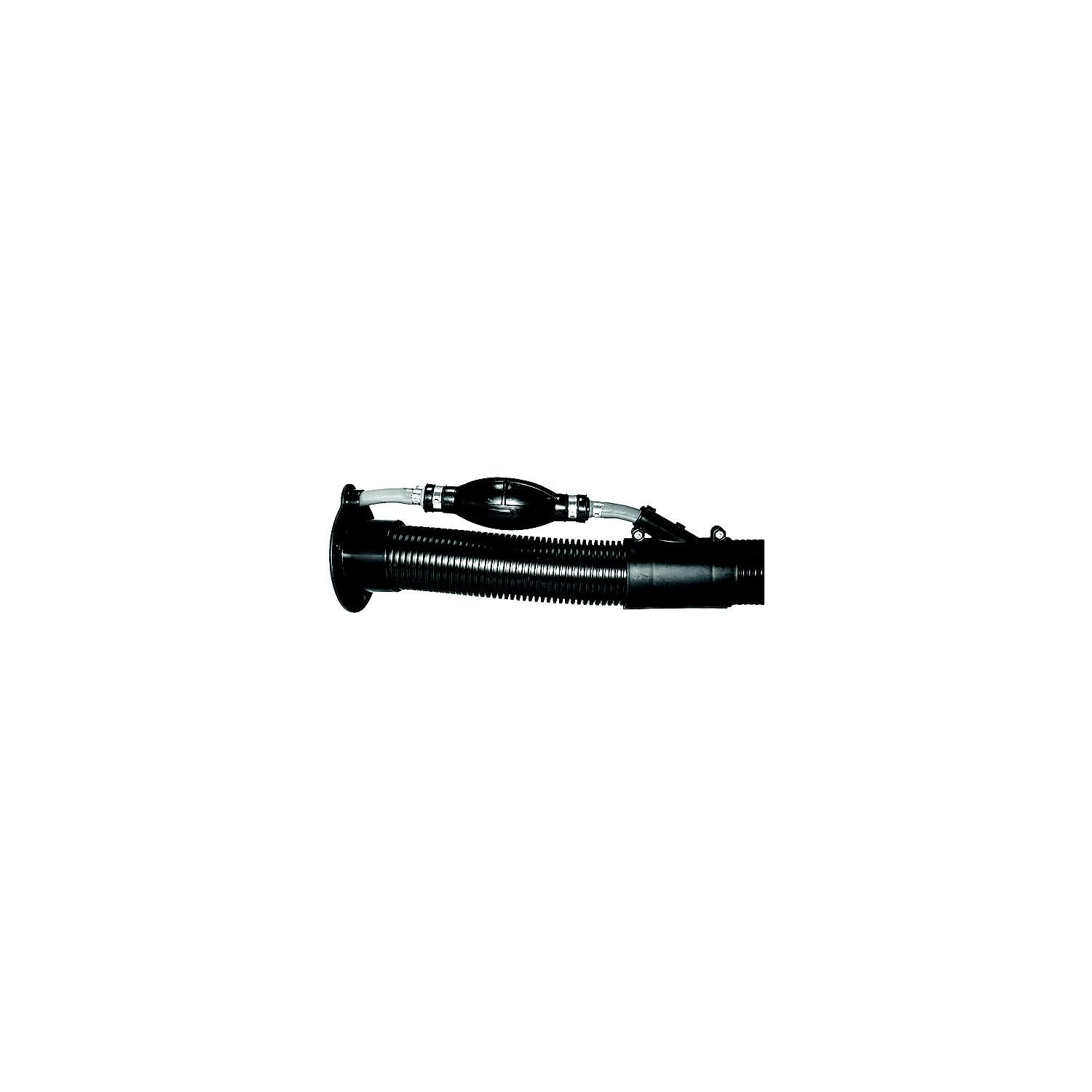 TH Marine RFFHP-1-DP T-H Marine Rigging Flange Hose Union for 2" Hose w/ 3/4", Fuel Hose Port, Black