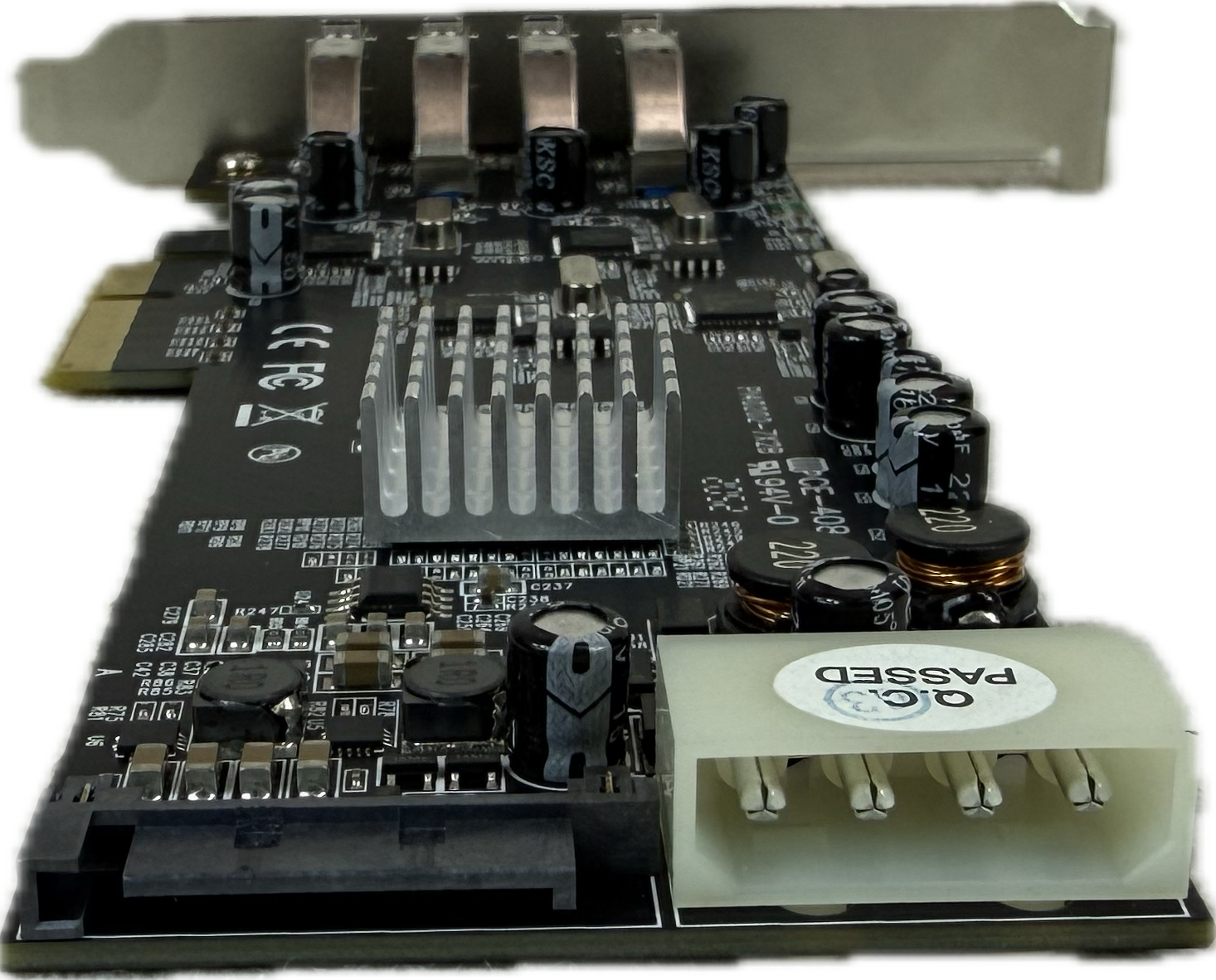 Startech PI40202-7X2B 4-port 5gbps PCIE card | Full height bracket