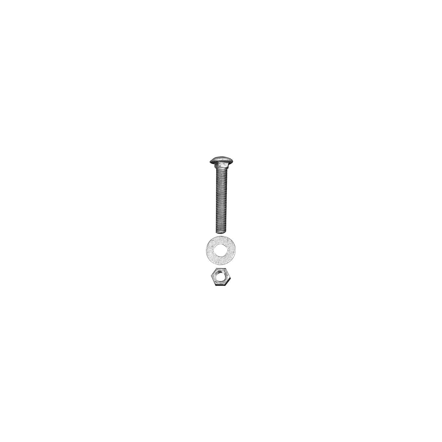 Tie Down Engineering 26535 Dock Hardware Hot Dipped Galvanized Carriage Bolt Set, (8 Per Bag)