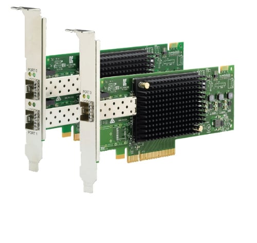 Lenovo 01CV840 Emulex LPe31002 16GB Dual Port Fibre Channel Host Bus Adapter