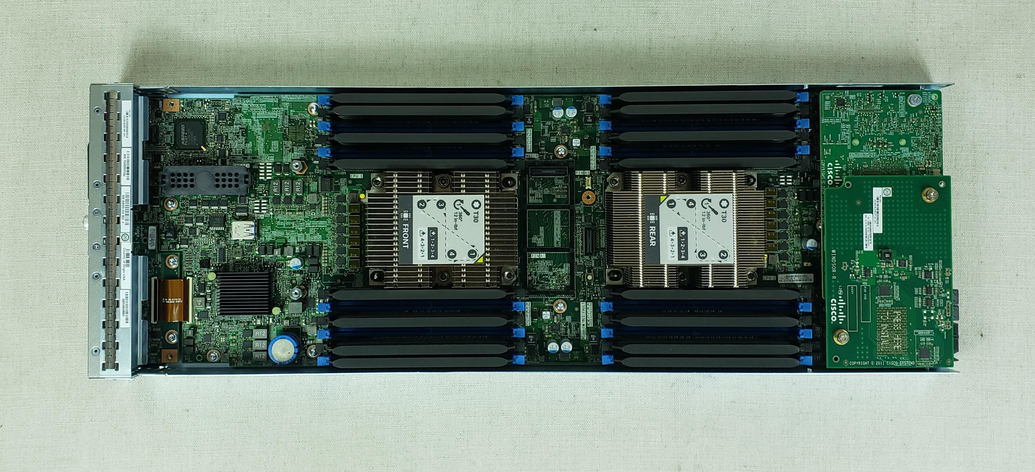 Cisco UCSB-B200-M5 Blade Server 2x 10C Silver 4114 2.2GHz CPU 256GB RAM VIC1340