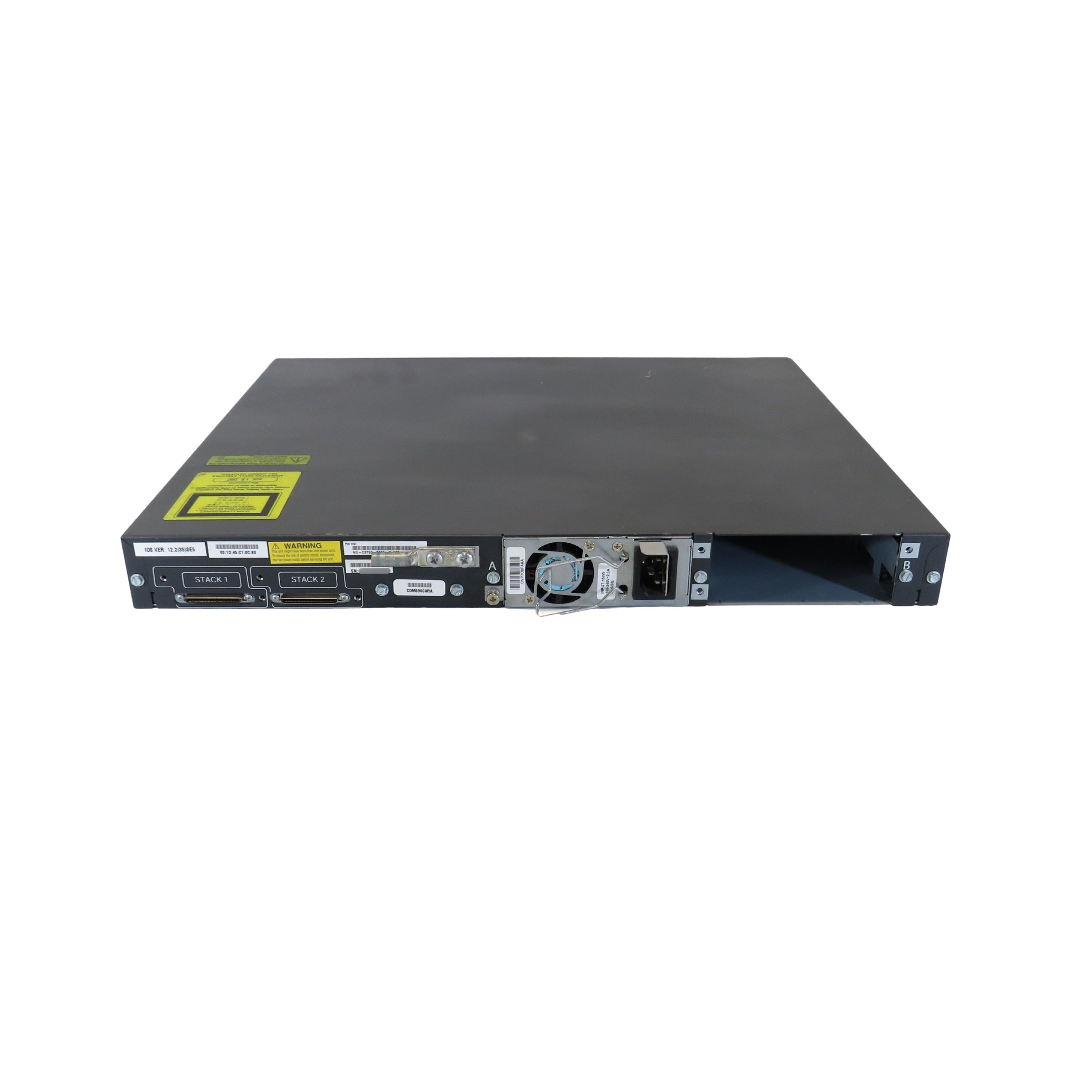 Cisco ME-C3750-24TE-M Metro 24 Port 10/100 + 4 SFP Switch (Refurbished)