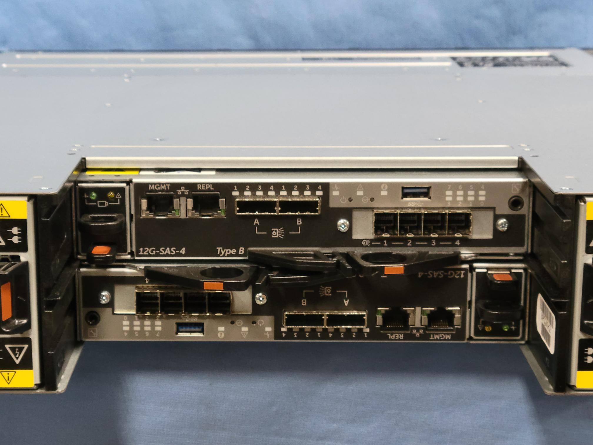 Compellent SCv2020 2U Storage Array - 24x 480GB SSD, 2x 12G-SAS-4 Controller
