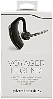 Plantronics - Voyager Legend (Poly - Bluetooth Single-Ear (Monaural Headset - Connect to your PC, Mac, Tablet and/or Cell Phone - Noise Canceling,Black