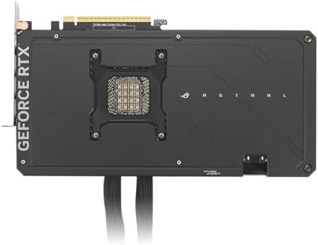 ASUS ROG Astral GeForce RTX 5090 White OC Edition Gaming Graphics Card (PCIe 5.0, 32GB GDDR7, HDMI/DP 2.1, 3.8-slot, 4fan design, Axial-tech fans, patented vapor chamber, Phase-change GPU thermal pad