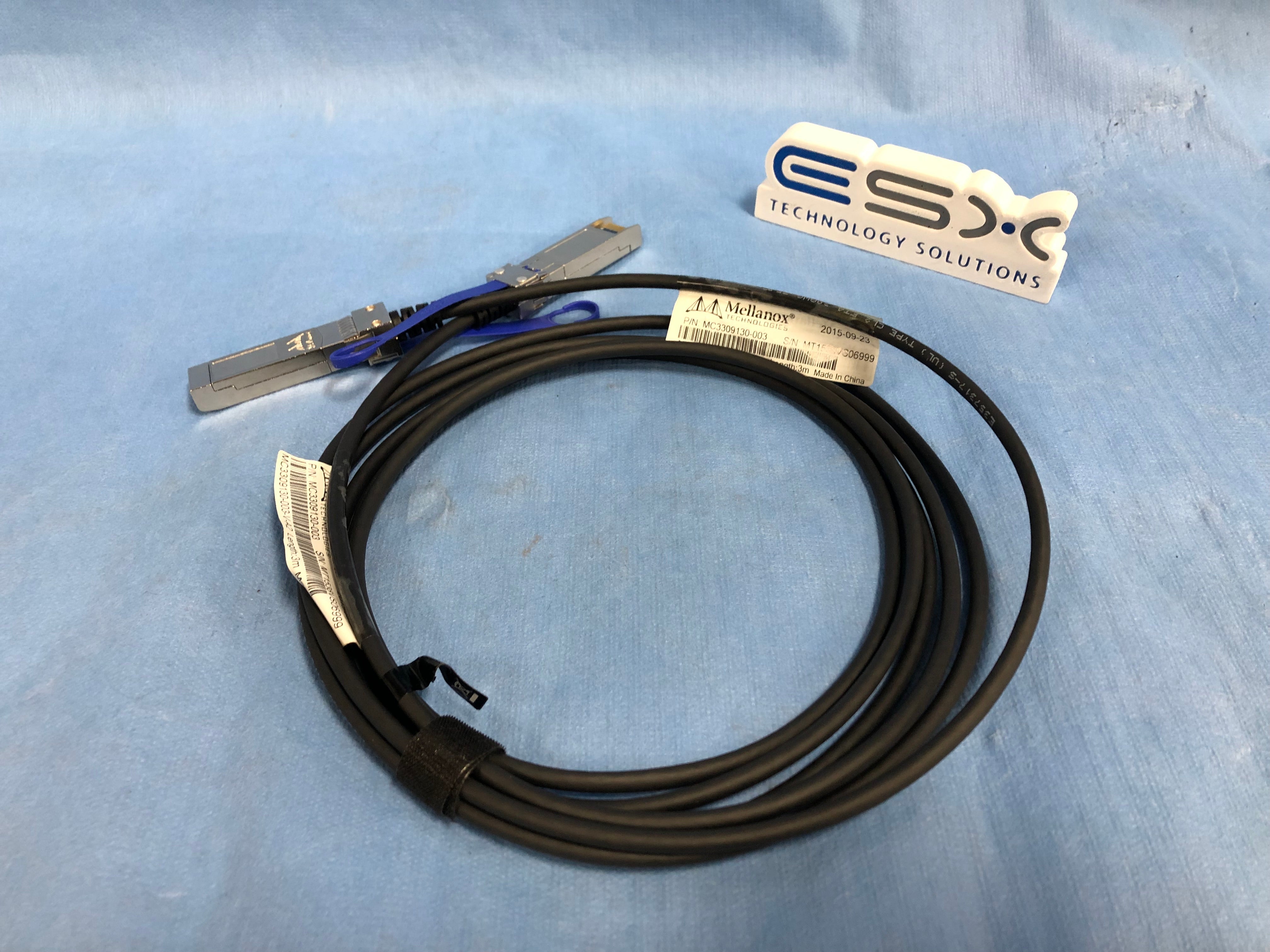 Mellanox MC3309130-003 10G SFP+ to SFP+ 3M DAC Cable