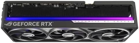 ASUS ROG Astral GeForce RTX 5090 White OC Edition Gaming Graphics Card (PCIe 5.0, 32GB GDDR7, HDMI/DP 2.1, 3.8-slot, 4fan design, Axial-tech fans, patented vapor chamber, Phase-change GPU thermal pad