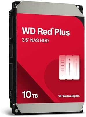 Western Digital 16TB WD Red Pro NAS Internal Hard Drive HDD - 7200 RPM, SATA 6 Gb/s, CMR, 512 MB Cache, 3.5" - WD161KFGX