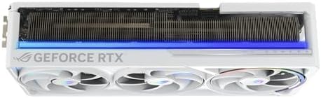 ASUS ROG Astral GeForce RTX 5090 White OC Edition Gaming Graphics Card (PCIe 5.0, 32GB GDDR7, HDMI/DP 2.1, 3.8-slot, 4fan design, Axial-tech fans, patented vapor chamber, Phase-change GPU thermal pad