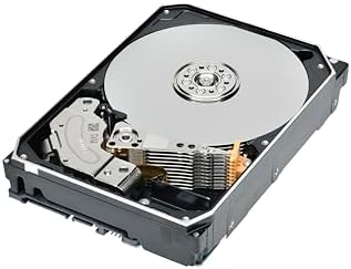 Toshiba N300 16TB NAS 3.5-Inch Internal Hard Drive - CMR SATA 6 GB/s 7200 RPM 512 MB Cache - HDWG51GXZSTA