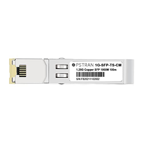 1000BASE-SX SFP Optical Transceiver Module Compatible with HPE Aruba J4858D J4858DCM JL745A Q8N53A ProCurve J4858C J4858B J4858A 850nm 550m DDM Duplex LC MMF 10pcs/Pack